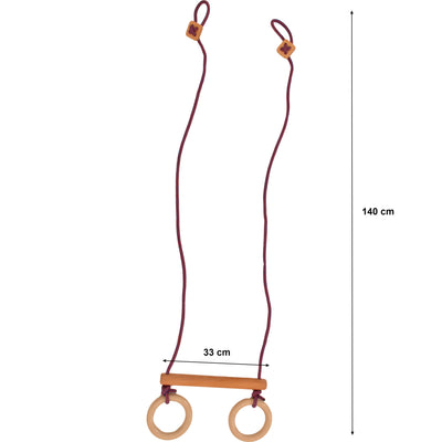 Turnringe & Trapez für Sprossenwand – weitere Produktansicht 2 – RINAGYM