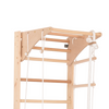 Sprossenwand Kombi 3 aus Holz mit Rutschbrett – weitere Produktansicht 6 – RINAGYM