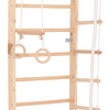 Sprossenwand Kinder 2 aus Holz mit Klimmzugstange – weitere Produktansicht 7 – RINAGYM