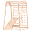 Indoor-Klettergerüst aus Naturholz – Produktansicht 2 – RINAGYM