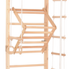 Sprossenwand Kinder 3 aus Holz mit Rutschbrett – weitere Produktansicht 13 – RINAGYM