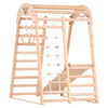 Indoor-Klettergerüst aus Naturholz – Produktansicht 3 – RINAGYM