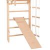Sprossenwand Kinder 3 aus Holz mit Rutschbrett – weitere Produktansicht 18 – RINAGYM