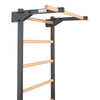 Sprossenwand STEEL PURE Graphit mit Klimmzugstange – weitere Produktansicht 7 – RINAGYM