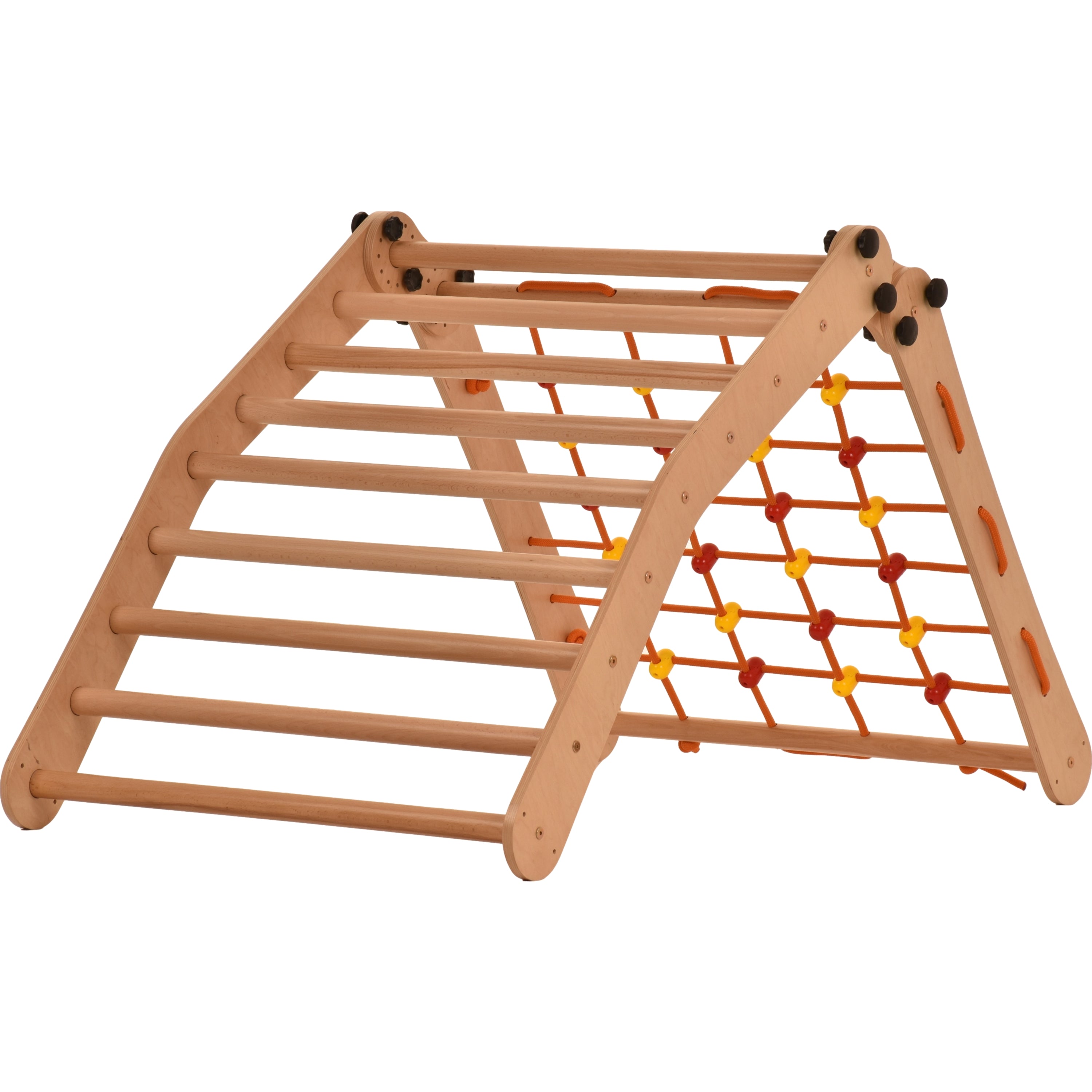 Kletterdreieck mit Kletternetz – Indoor 9g7s – weitere Produktansicht 4 – RINAGYM