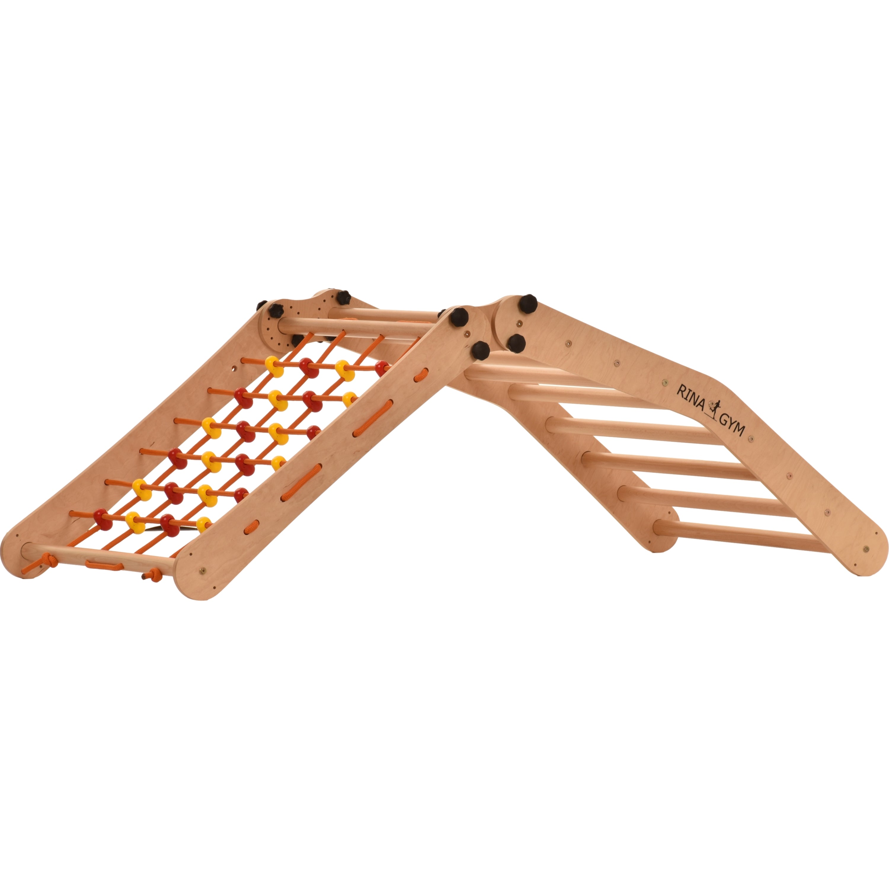 Kletterdreieck mit Kletternetz – Indoor 9g7s – weitere Produktansicht 7 – RINAGYM