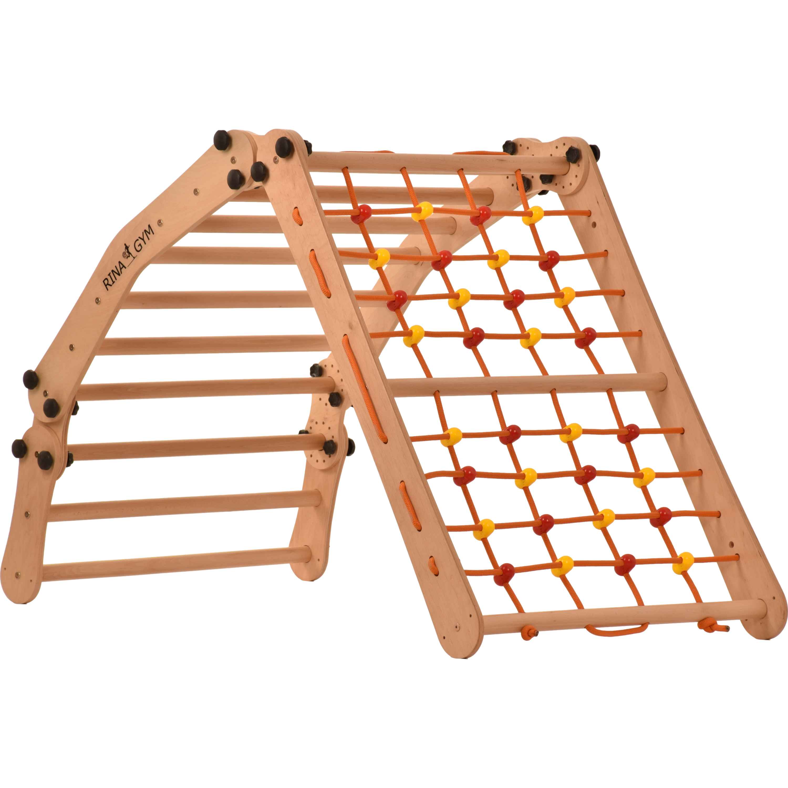 Kletterdreieck mit Netz & Sprossen 3p7g9s – weitere Produktansicht 5 – RINAGYM