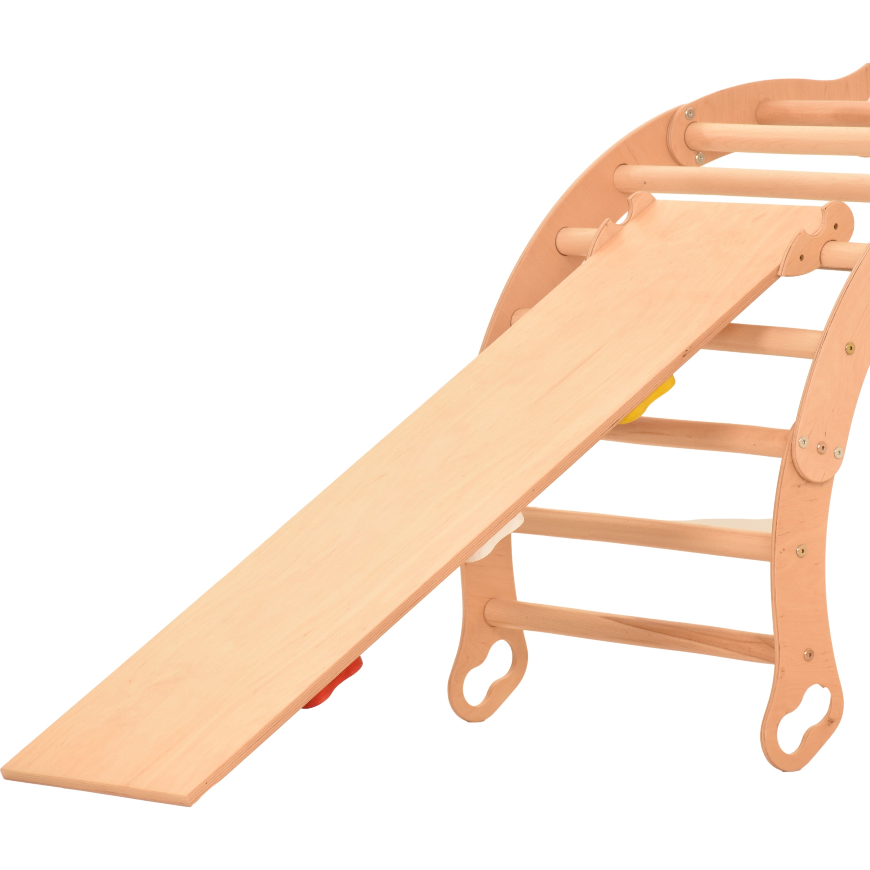 Rutschbrett & Hühnerleiter 115 cm Quadrate – weitere Produktansicht 3 – RINAGYM